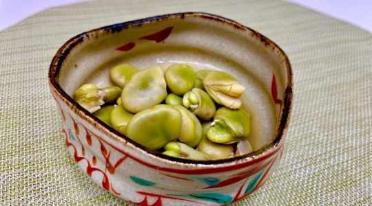 そら豆の煮物